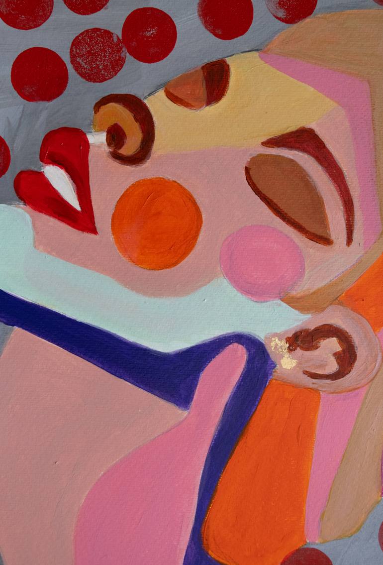 Original Abstract Pop Culture/Celebrity Painting by Alina Odwyer