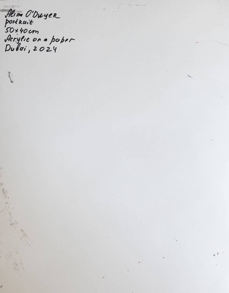 Original Abstract Pop Culture/Celebrity Painting by Alina Odwyer