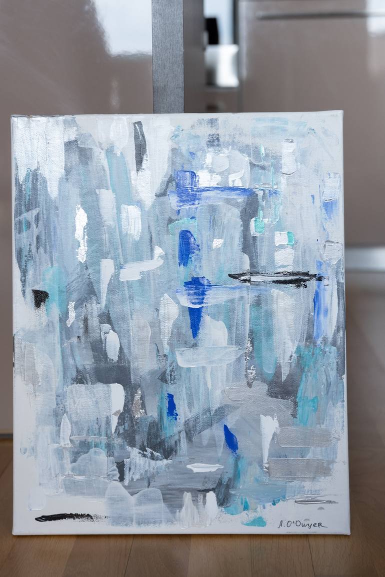 Original Expressionism Abstract Painting by Alina Odwyer