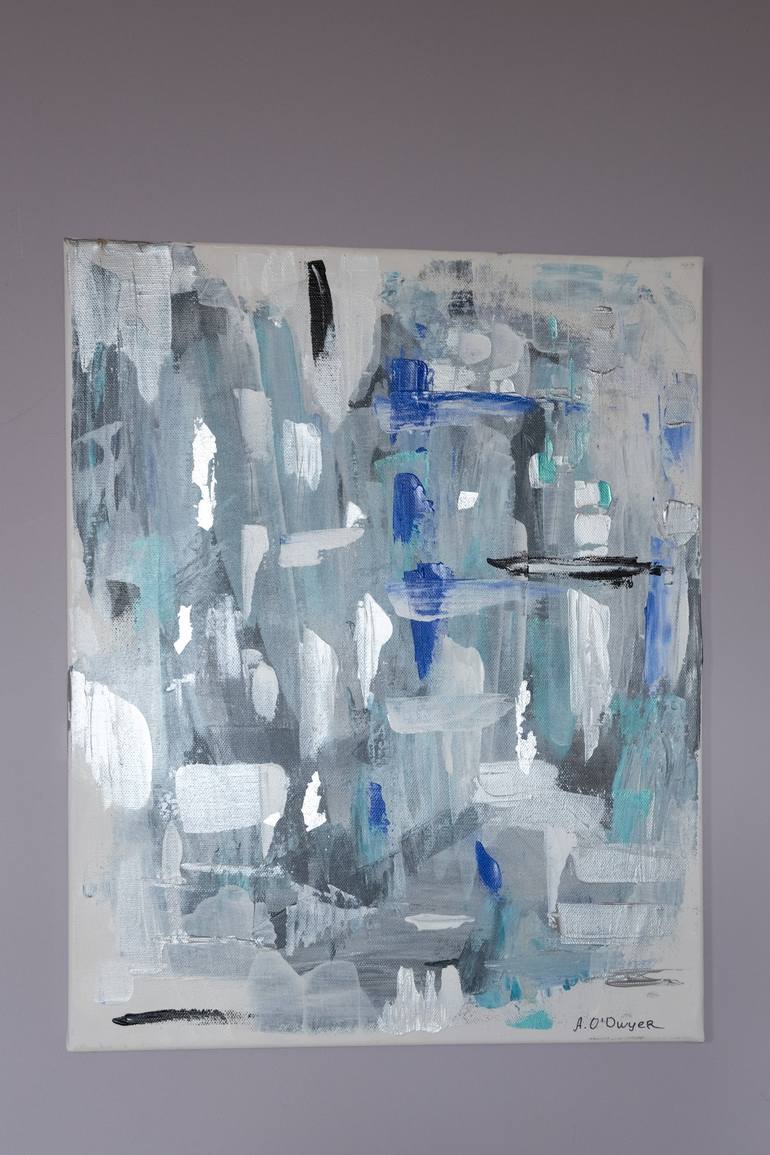 Original Expressionism Abstract Painting by Alina Odwyer