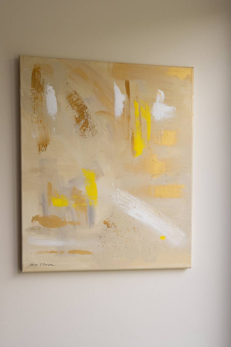 Original Conceptual Abstract Painting by Alina Odwyer