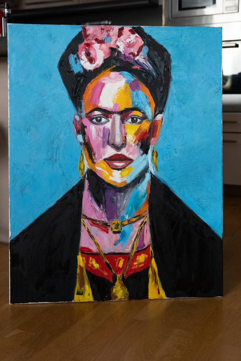 Original Portraiture Women Painting by Alina Odwyer