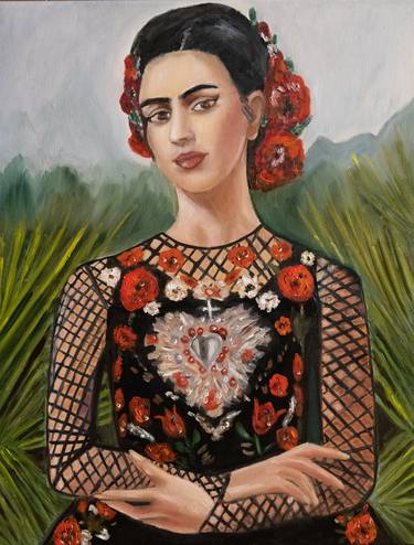 Frida Kahlo contemporary fashion portrait thumb