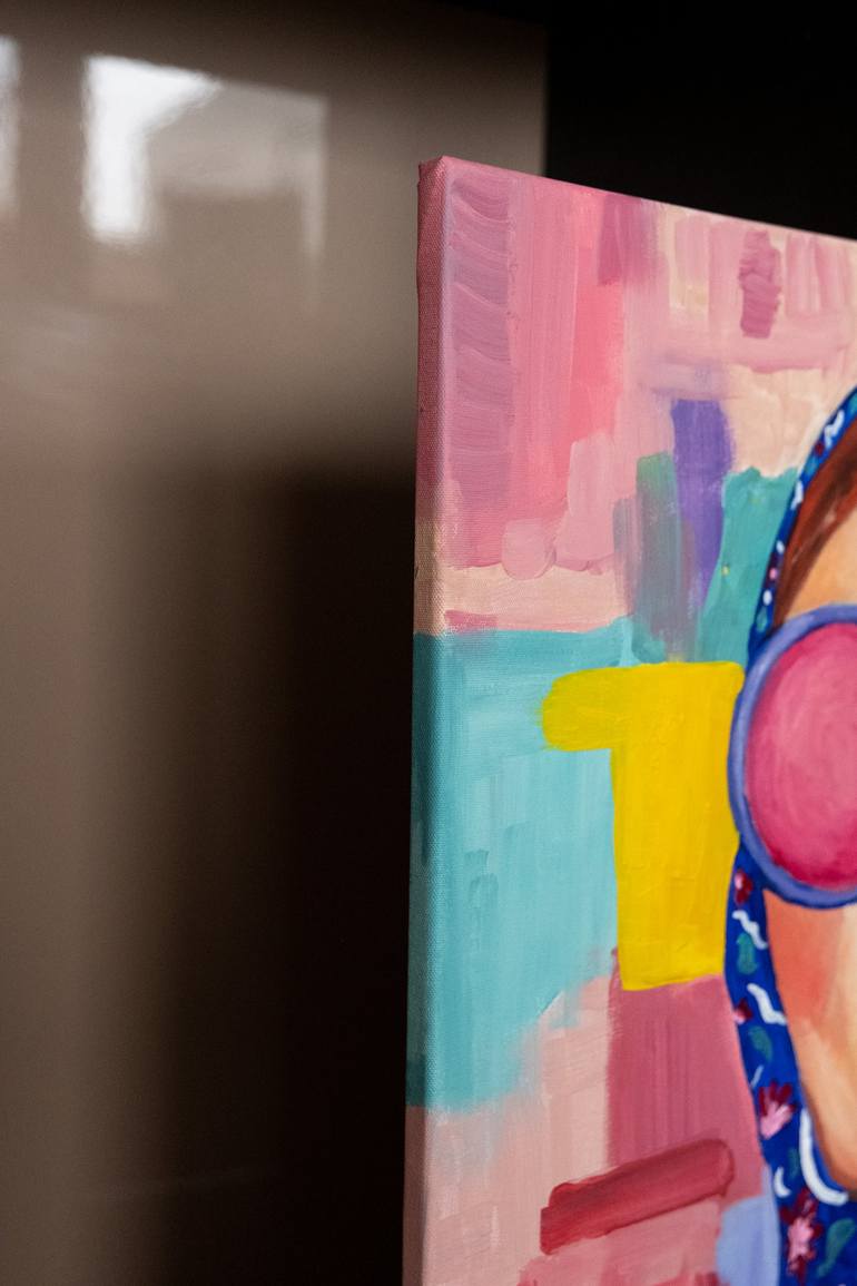 Original Abstract People Painting by Alina Odwyer