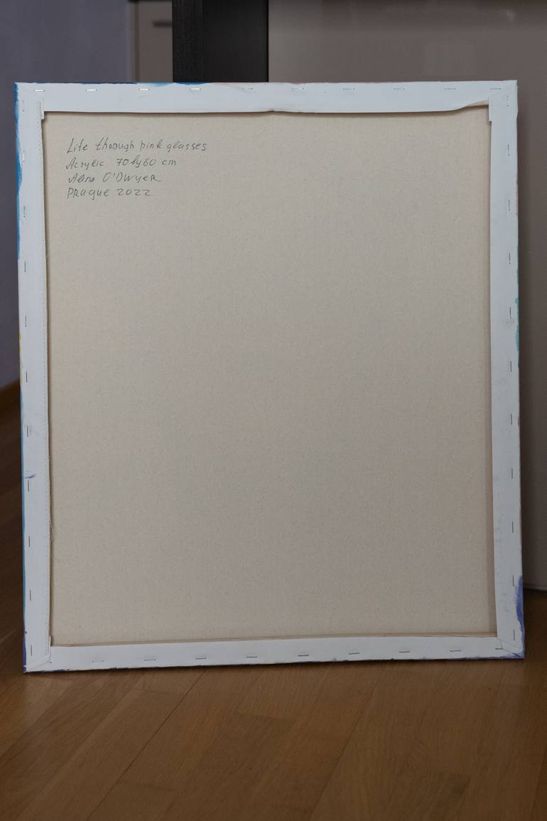 Original Abstract People Painting by Alina Odwyer