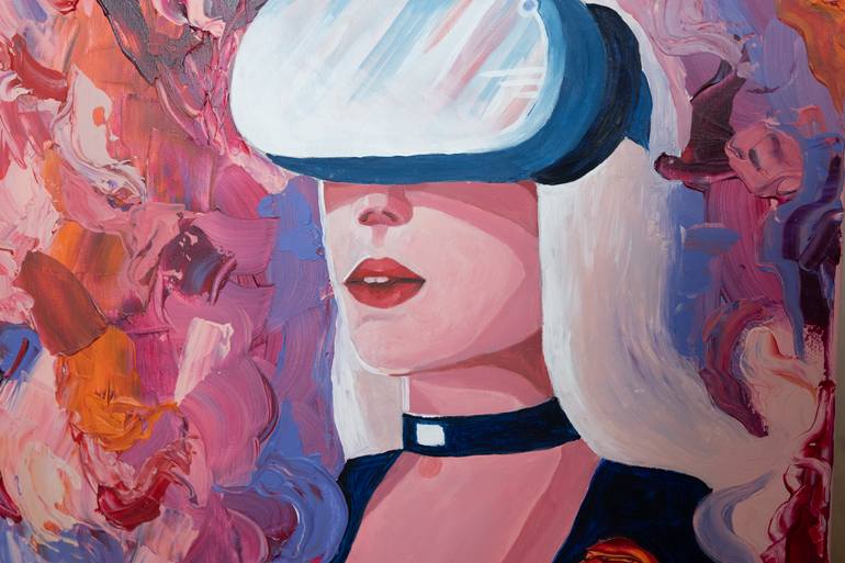 Original Figurative People Painting by Alina Odwyer