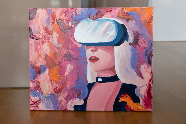 Original Figurative People Painting by Alina Odwyer