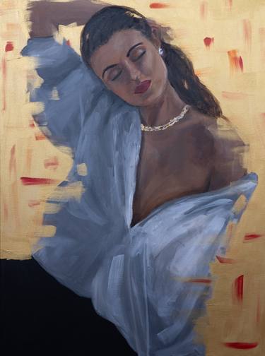 Original Figurative Portrait Paintings by Alina Odwyer