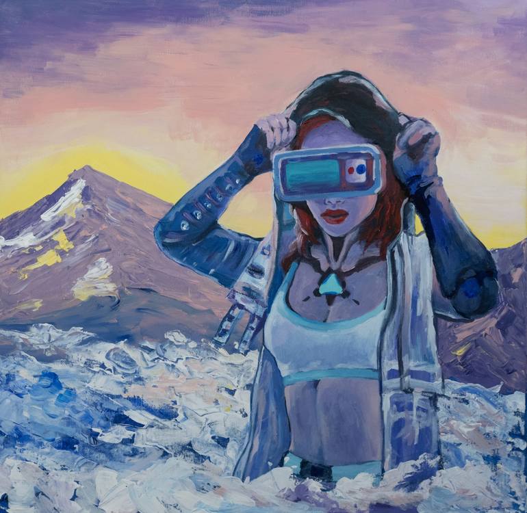 Print of Conceptual Women Paintings by Alina Odwyer