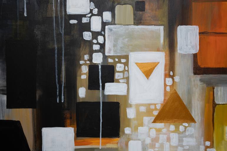 Original Abstract Expressionism Abstract Painting by Alina Odwyer