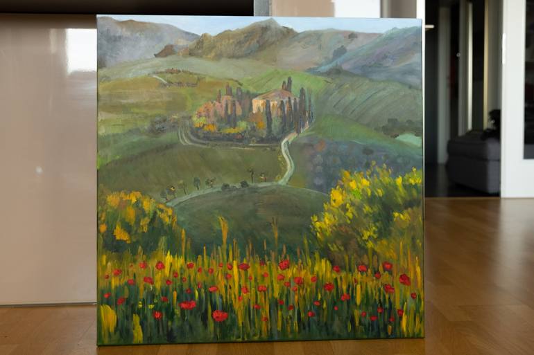 Original Landscape Painting by Alina Odwyer