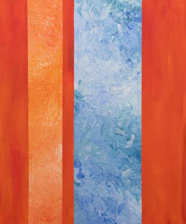 Original Abstract Expressionism Abstract Paintings by Alina Odwyer