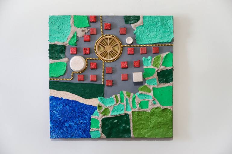 Original Conceptual Patterns Sculpture by Avw Perceptions