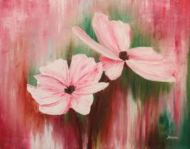 Pink Floral Abstract thumb