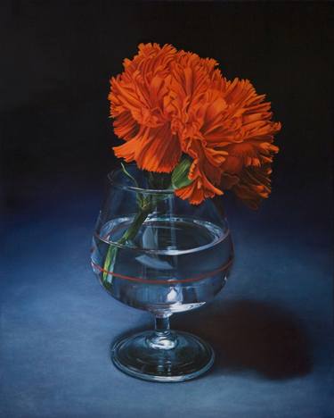 Original Realism Floral Paintings by Jorge Alba