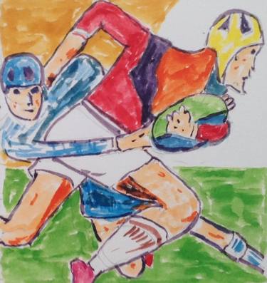 Original Impressionism Sport Paintings by Jan Hendriks