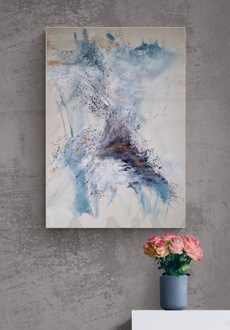 Original Abstract Nature Painting by Irina Vladau