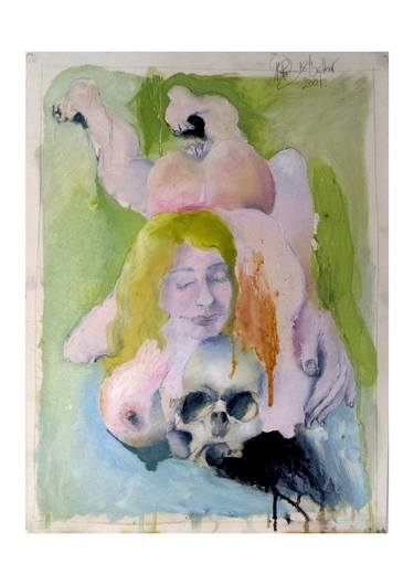 Print of Expressionism Mortality Paintings by Paul Woods