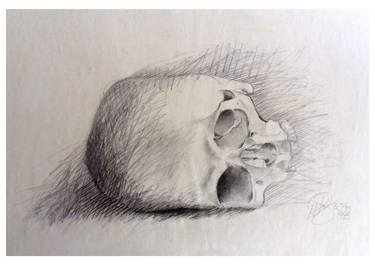 Original Figurative Mortality Drawings by Paul Woods