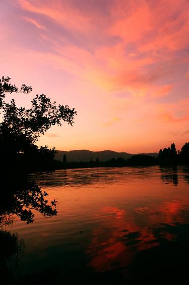 Waikato River Sunset thumb