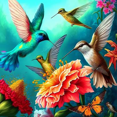 Original Contemporary Animal Digital by Cesar Peralta