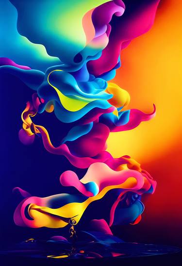 Print of Surrealism Abstract Digital by Cesar Peralta