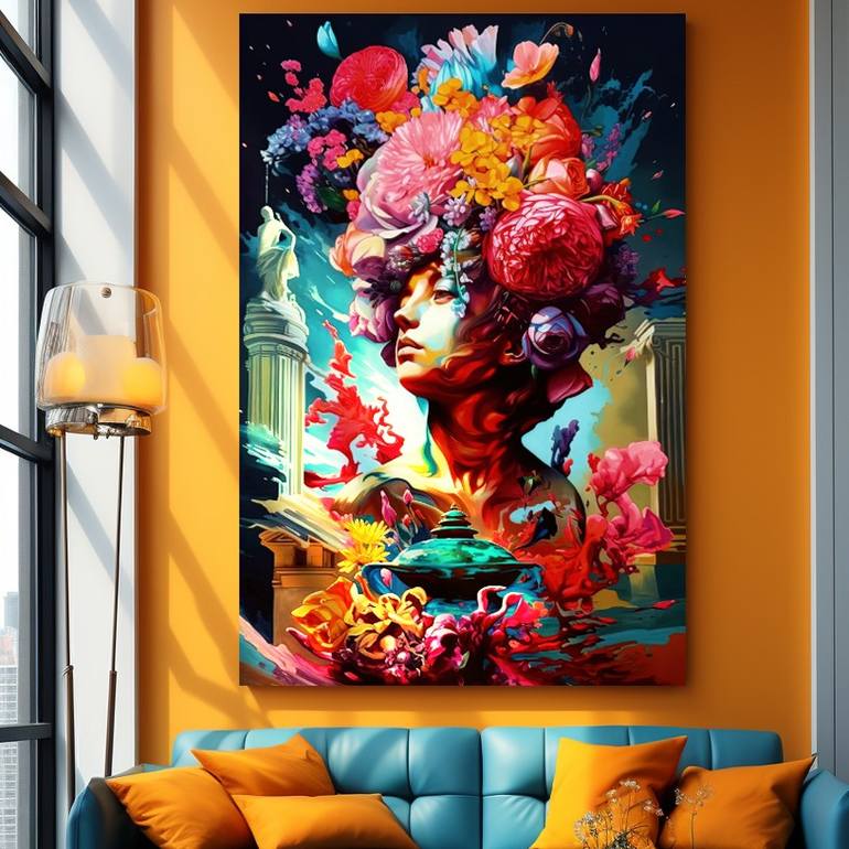 Original Figurative People Digital by Cesar Peralta