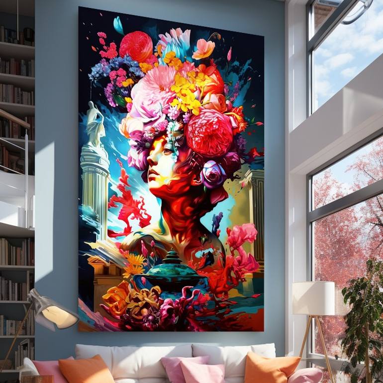 Original Figurative People Digital by Cesar Peralta