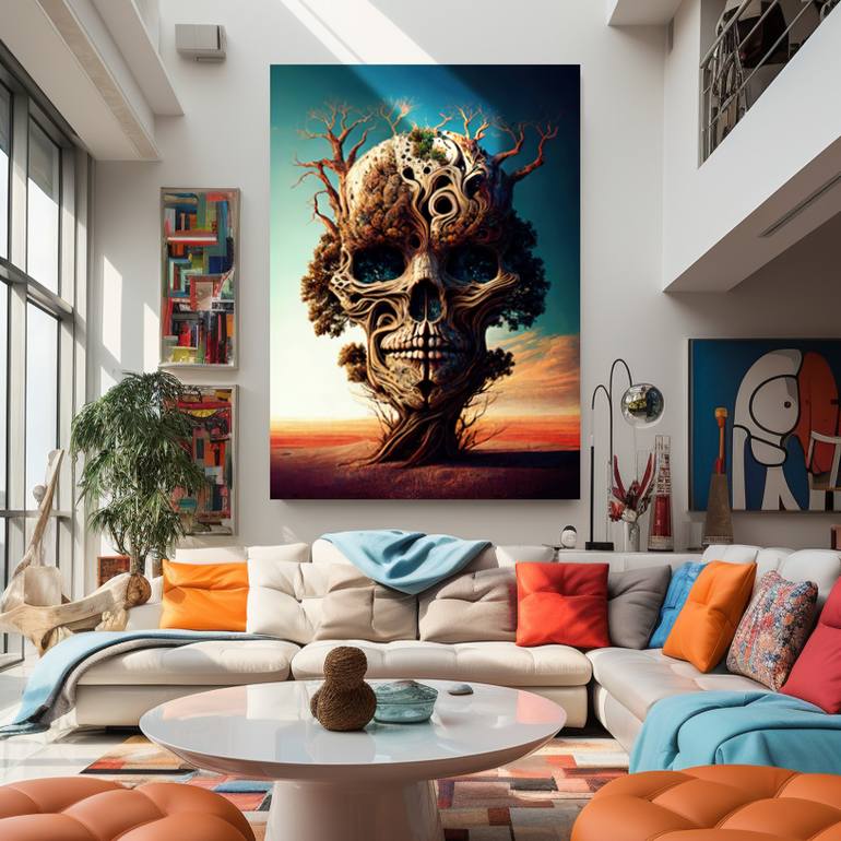 Original Contemporary Landscape Digital by Cesar Peralta