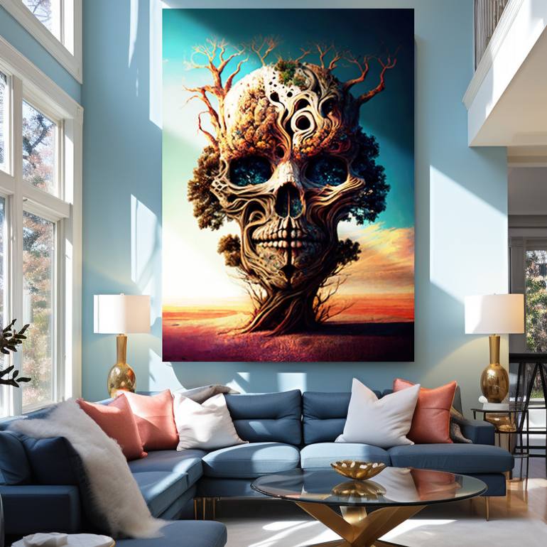 Original Contemporary Landscape Digital by Cesar Peralta