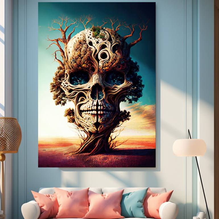 Original Contemporary Landscape Digital by Cesar Peralta