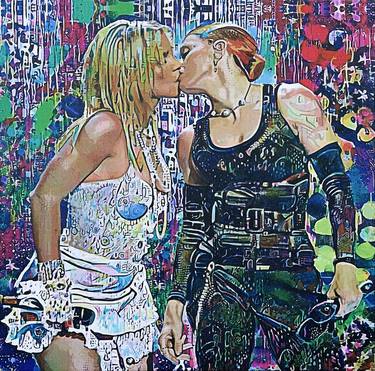 Original Contemporary Celebrity Mixed Media by Cesar Peralta