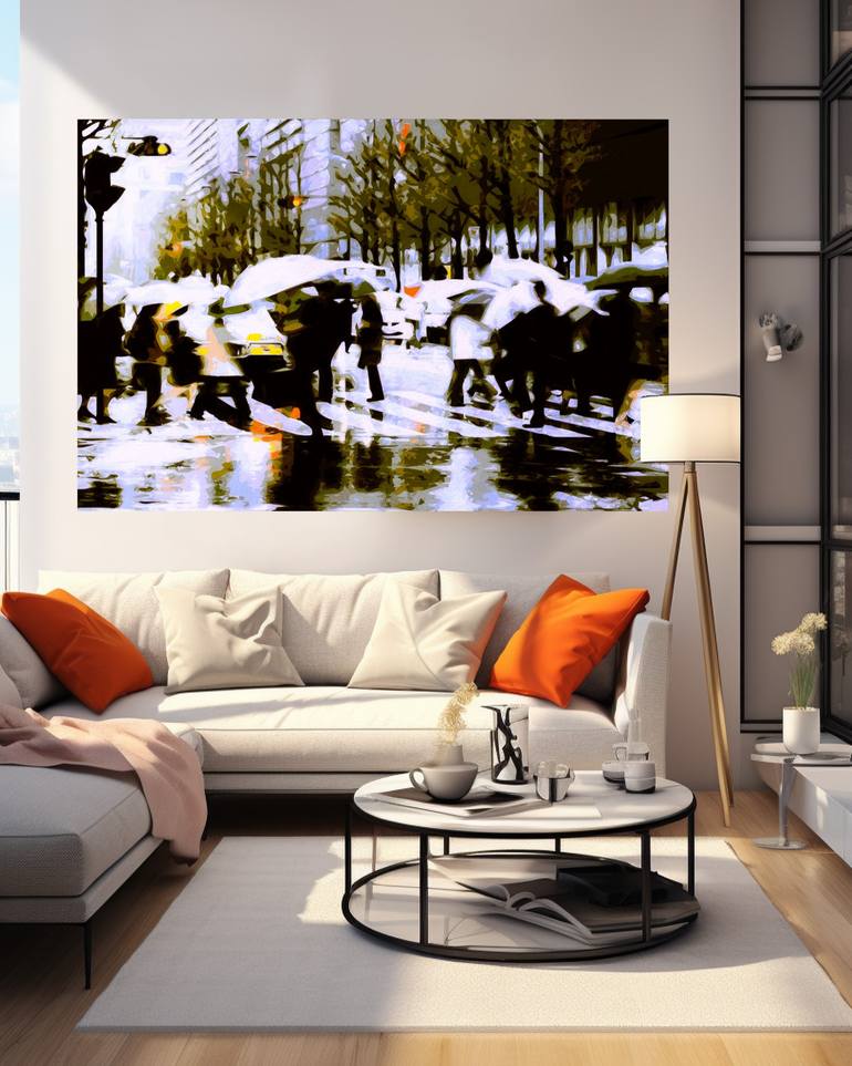 Original Contemporary Cities Digital by Cesar Peralta
