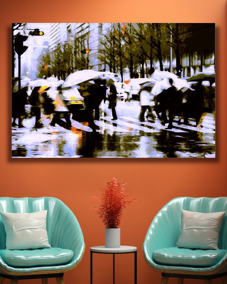 Original Contemporary Cities Digital by Cesar Peralta