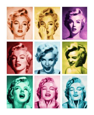 Print of Art Deco Pop Culture/Celebrity Digital by Cesar Peralta