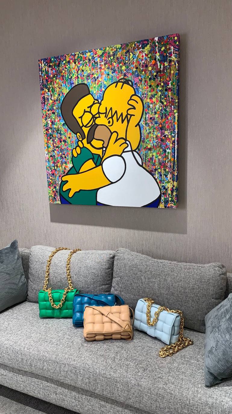 Original Art Deco Pop Culture/Celebrity Painting by Cesar Peralta