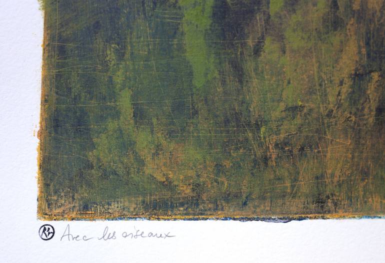 Original Impressionism Landscape Painting by Delphine Rocher