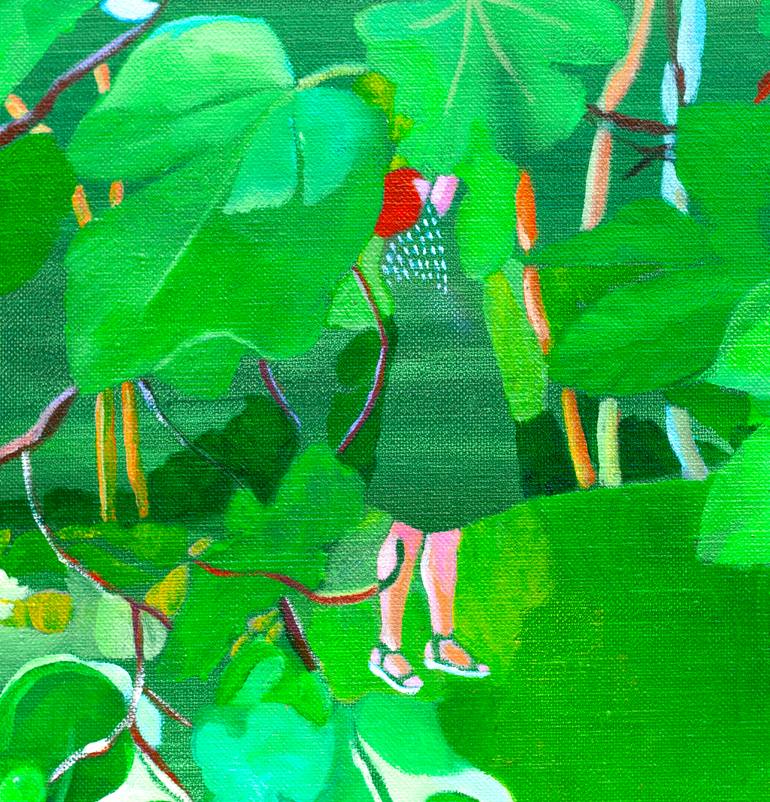 Original Figurative Nature Painting by Delphine Rocher