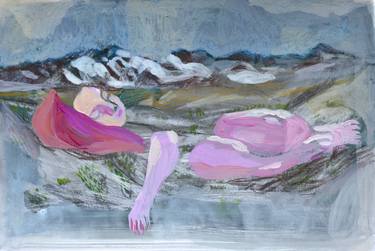 Print of Figurative Landscape Drawings by Delphine Rocher