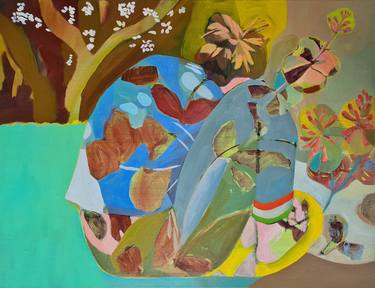 Print of Figurative Garden Paintings by Delphine Rocher