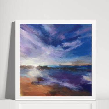 Print of Abstract Expressionism Seascape Paintings by Khrystyna Mashtaler