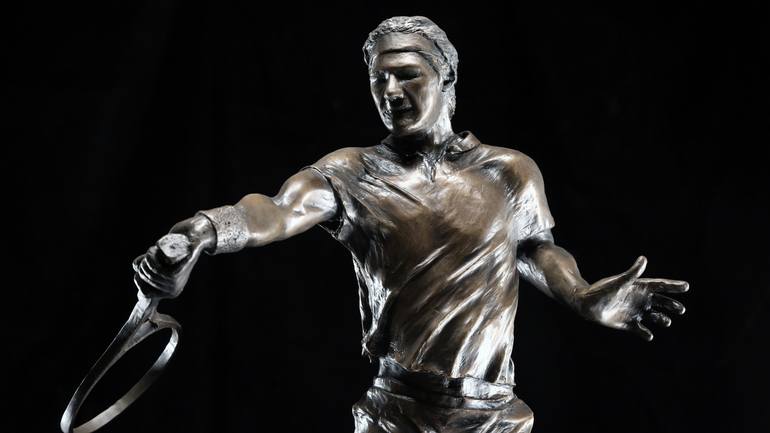Original Figurative Sports Sculpture by Hammond Wong