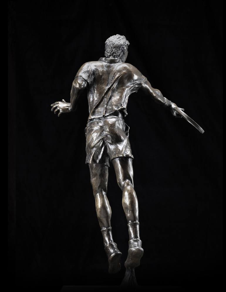 Original Figurative Sports Sculpture by Hammond Wong