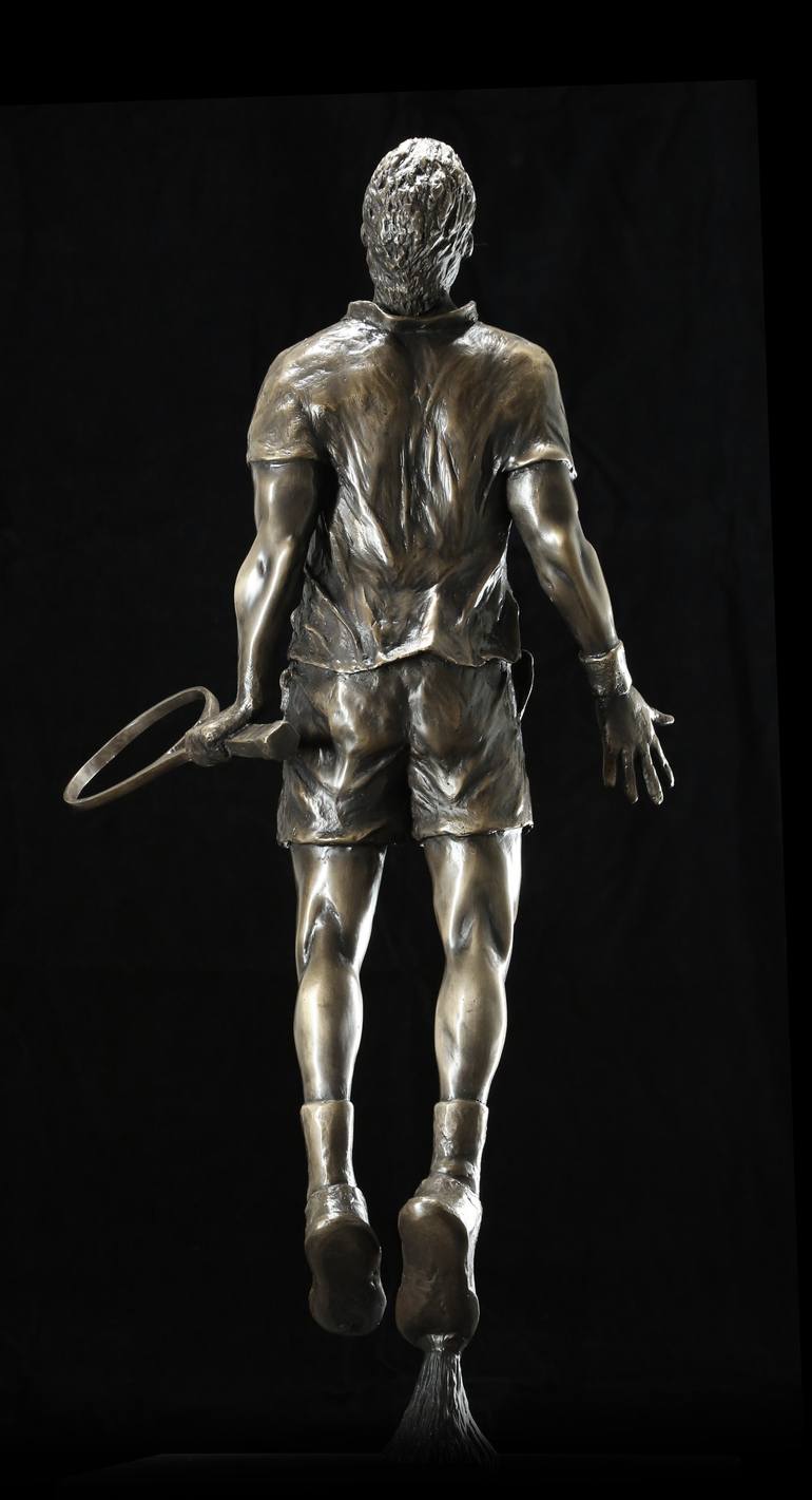 Original Figurative Sports Sculpture by Hammond Wong