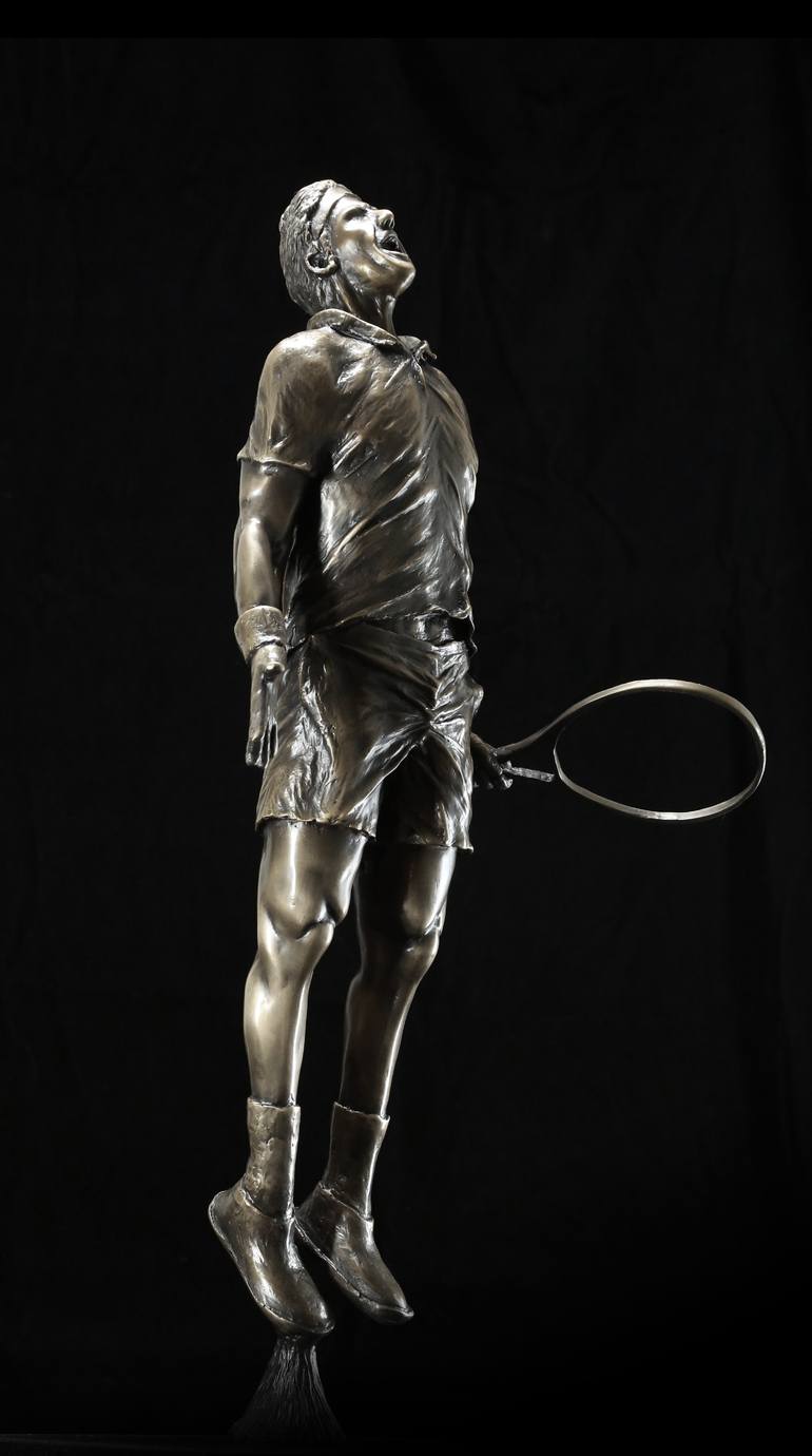 Original Figurative Sports Sculpture by Hammond Wong