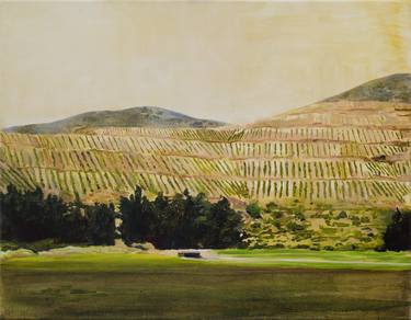Original Realism Landscape Paintings by Mara SANTIBANEZ