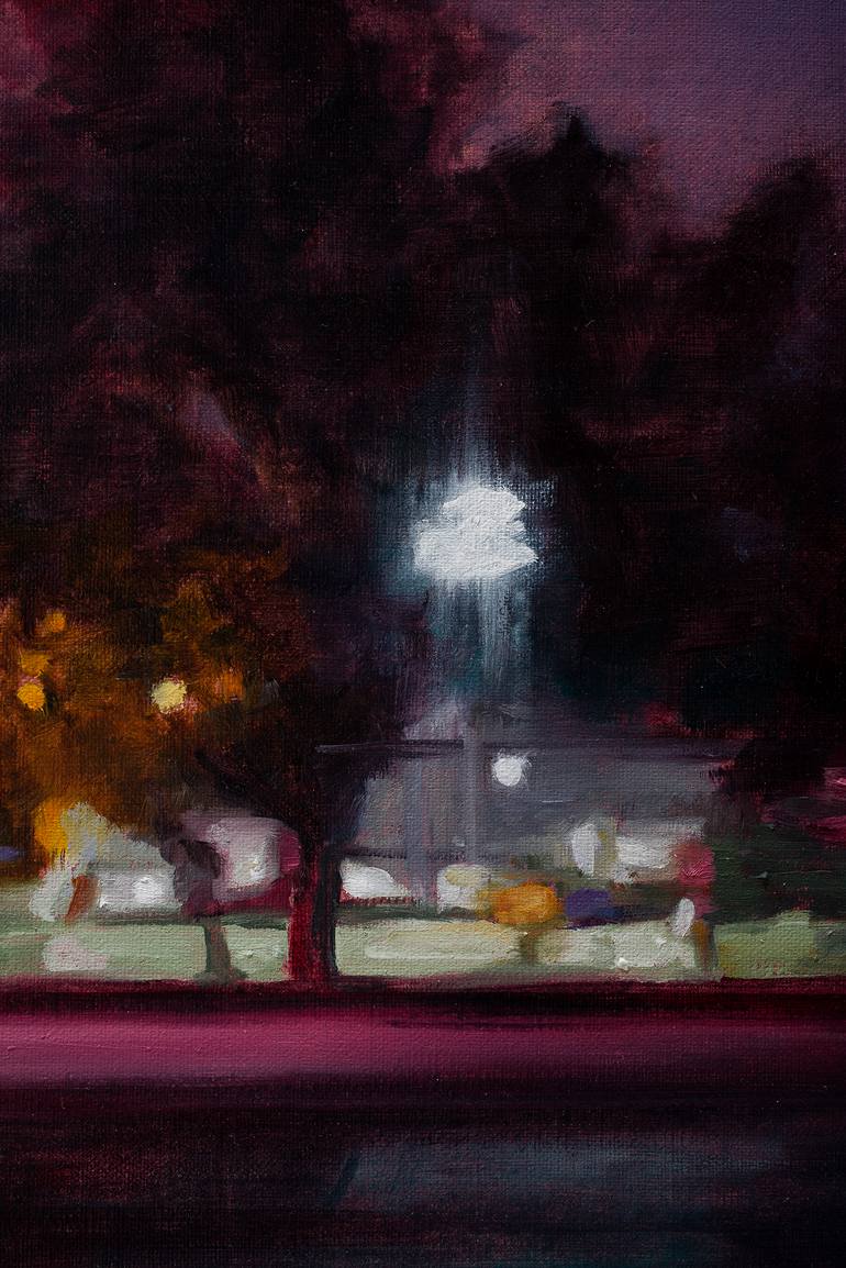 Original Figurative Landscape Painting by Mara Santibanez