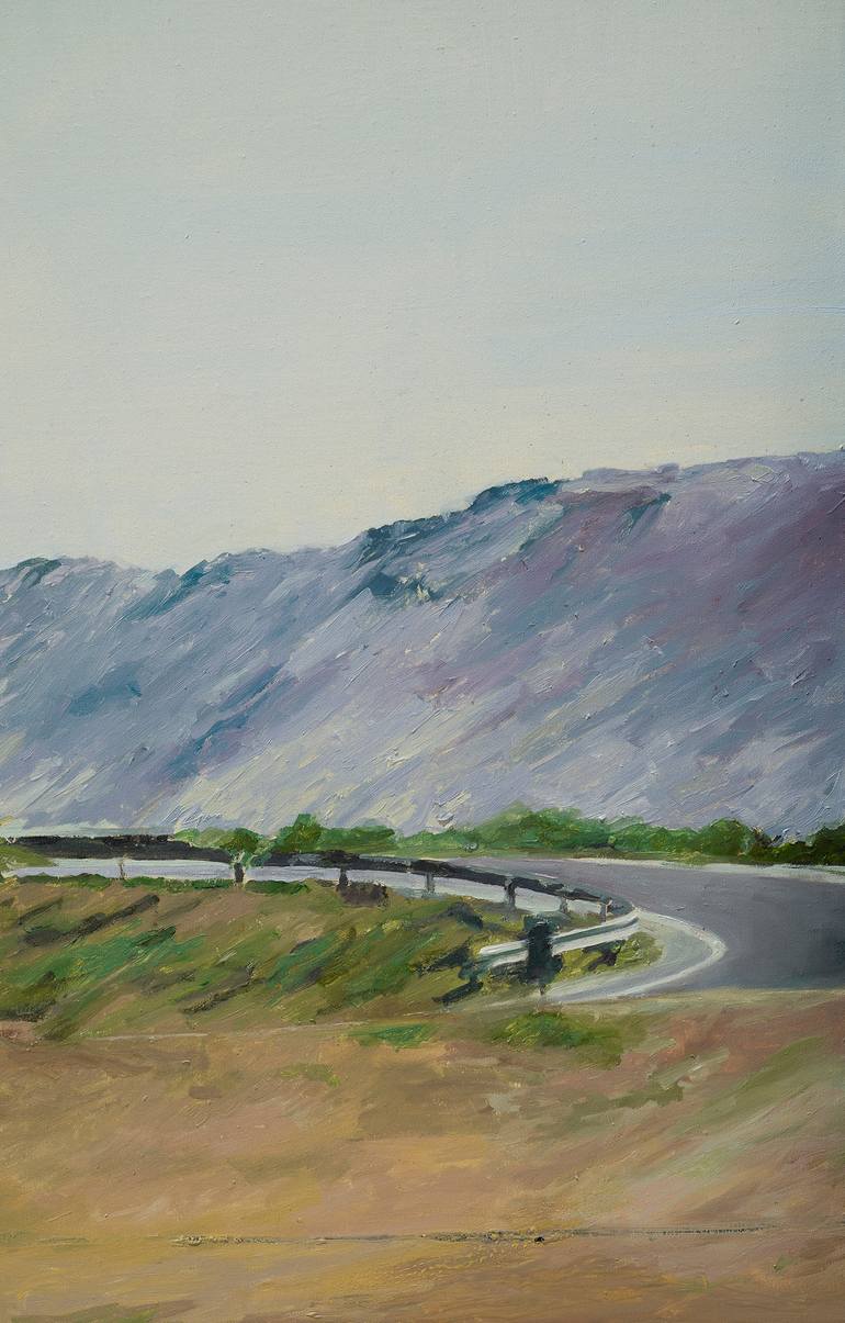 Original Figurative Landscape Painting by Mara Santibanez