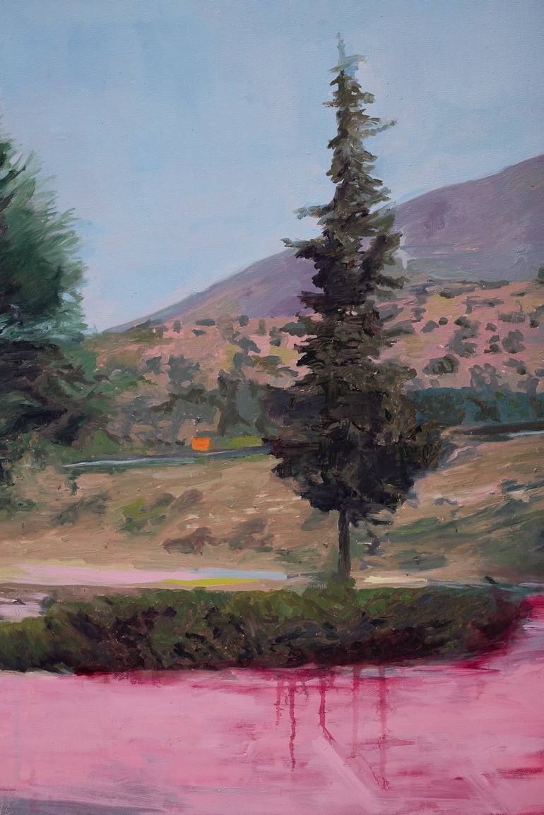 Original Figurative Landscape Painting by Mara Santibanez