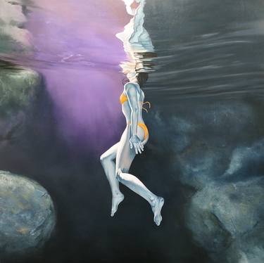 Original Contemporary Water Paintings by Raul Alvarez Jimenez